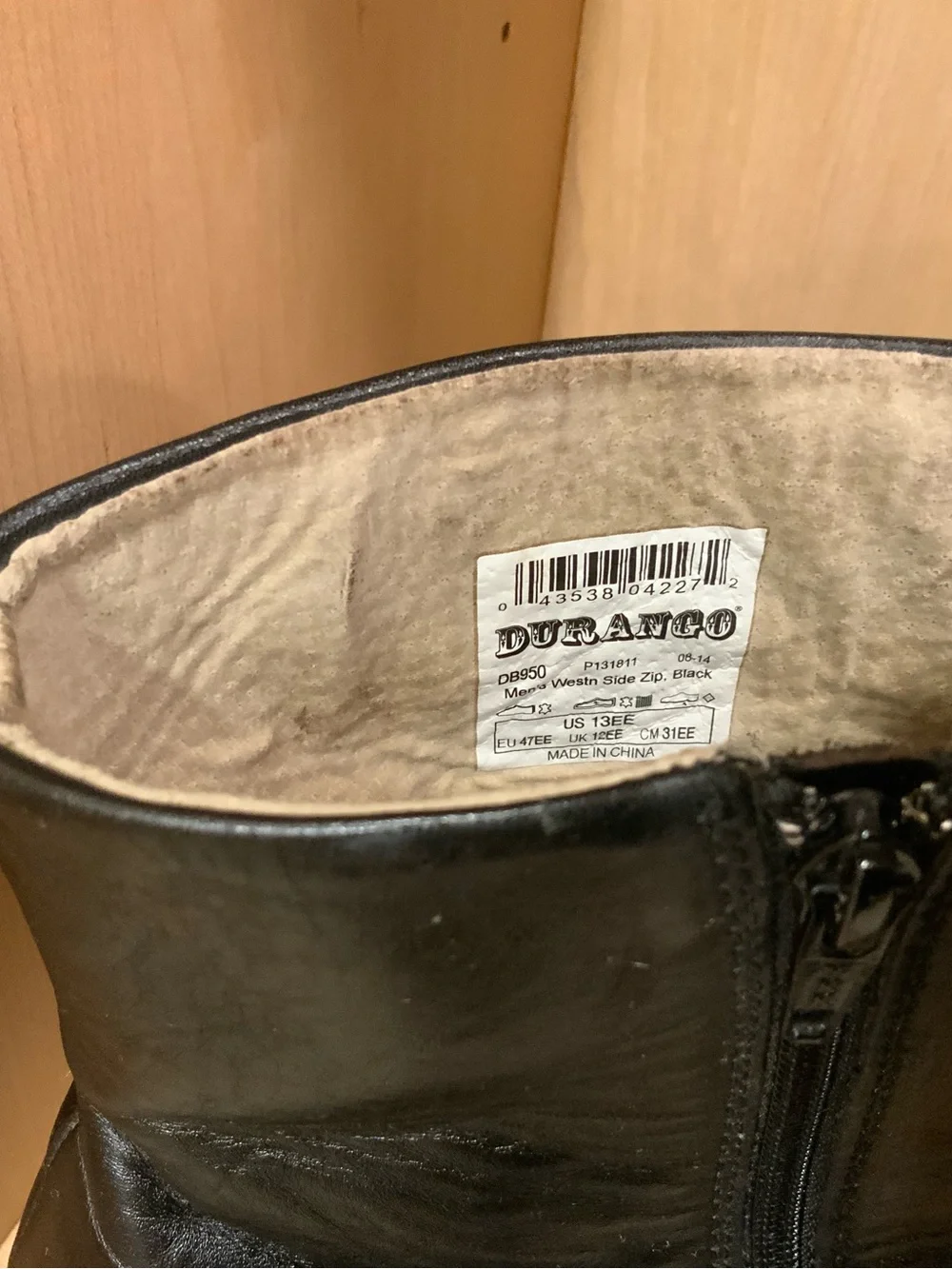 Durango men leather